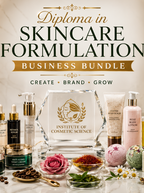 Diploma in Skincare Formulation Business Bundle